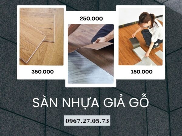 nên dùng sàn nhựa hèm khóa hay dán keo