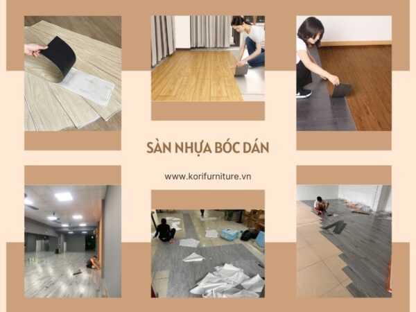 ưu điểm sàn nhựa tự dán