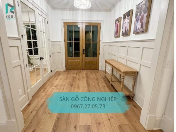 sàn gỗ cốt xanh chống ẩm giá rẻ