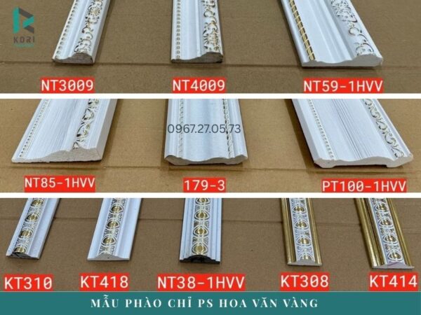 phào chỉ tường ps giá rẻ