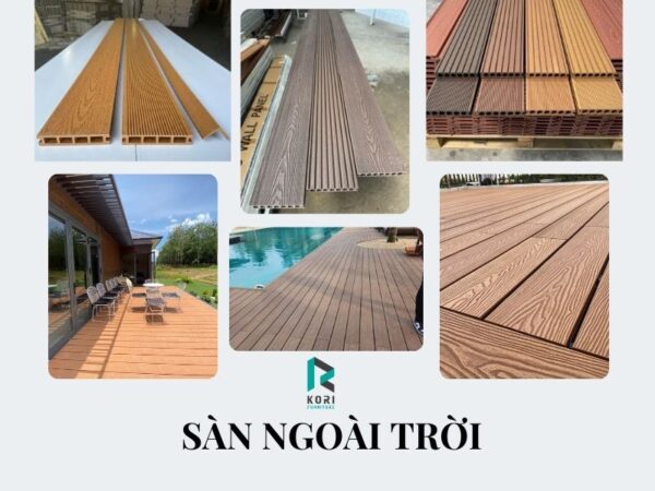 mẫu sàn gỗ nhựa ngoài trời