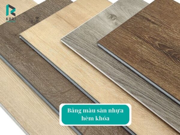 sàn nhựa giả gỗ hèm khóa giá rẻ