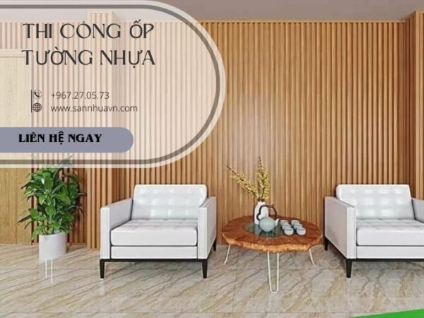 tấm ốp tường nhựa lam sóng