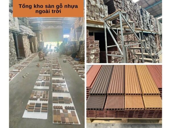 tổng kho sàn gỗ nhựa ngoài trời
