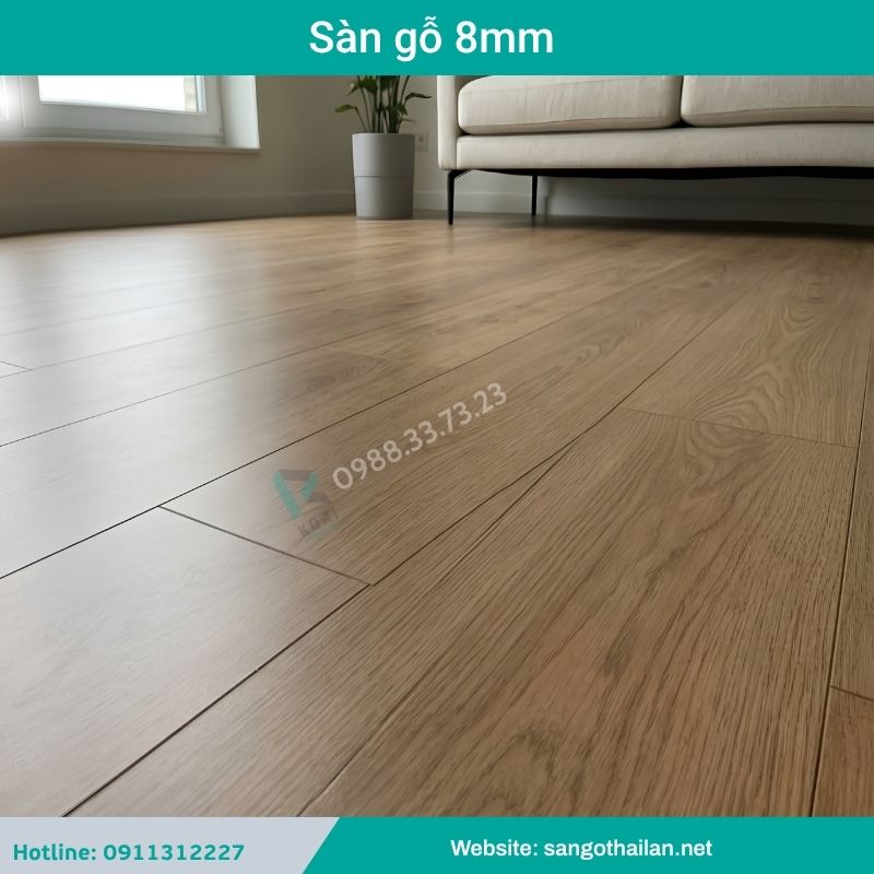 Hình ảnh sàn gỗ 8mm