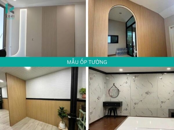 mẫu ốp tường nhựa đẹp giá rẻ