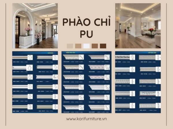 tại sao nên sử dụng phào chỉ nhựa