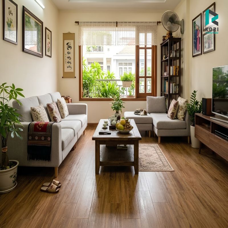 Sàn nhựa vân gỗ