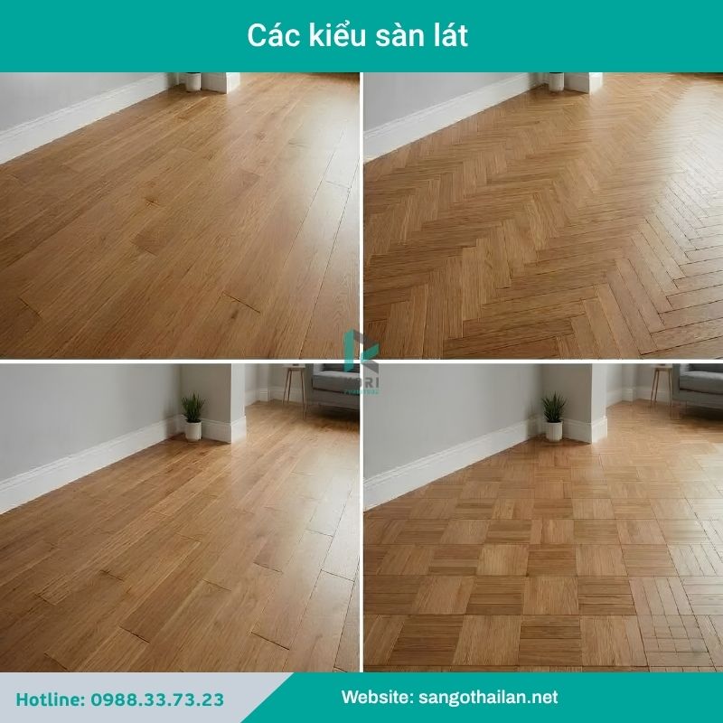 Các kiểu sàn lát