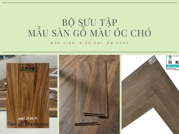sàn gỗ công nghiệp óc chó giá rẻ